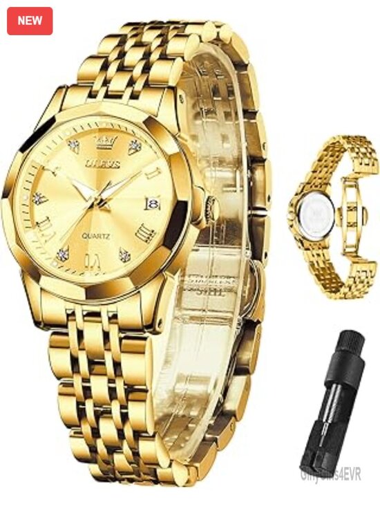 Dress Analog Quartz Watch Diamond Scratch-Resistant Luminous Stainless Steel main image 7